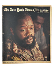 The New York Times Magazine June 22, 1969 Odumegwu Ojukwu Nigeria War Cover The New York Times Magazine June 22, 1969 Odumegwu Ojukwu Nigeria War Cover