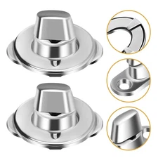  40 Set Button Fastener Canvas Eyelet and Mounting Screws for Metal Snap Kit