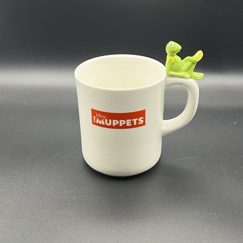 The Muppets Kermit Mascot Mug White with mascot New Set of 2 from Japan Mug cup - Picture 2 of 13