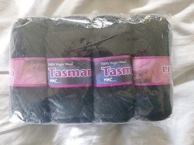 TASMANIA VIRGIN WOOL CHARCOAL YARN 400 GRAMS