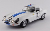 Best Model BEST9151-2 1:43 Jaguar E Type Spyder 24H Le Mans 1963 #15 Weiß