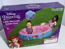 Disney Princess Little Mermaid Kiddie Pool NEW in Box Swimming Inflatable Age 2+
