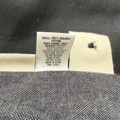 Taylor Stitch Mens 42 LARGE Cinder Jacket Coal Dry Wax Cotton Canvas Utility NWT image 8