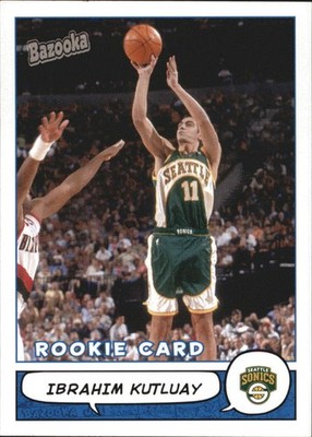 2004-05 Topps Bazooka #205 Ibrahim Kutluay RC - BSK