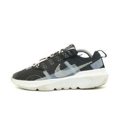 Nike Damen Crater Impact Sneaker Schwarz Weiß Mesh Recycelte Materialien EU 40