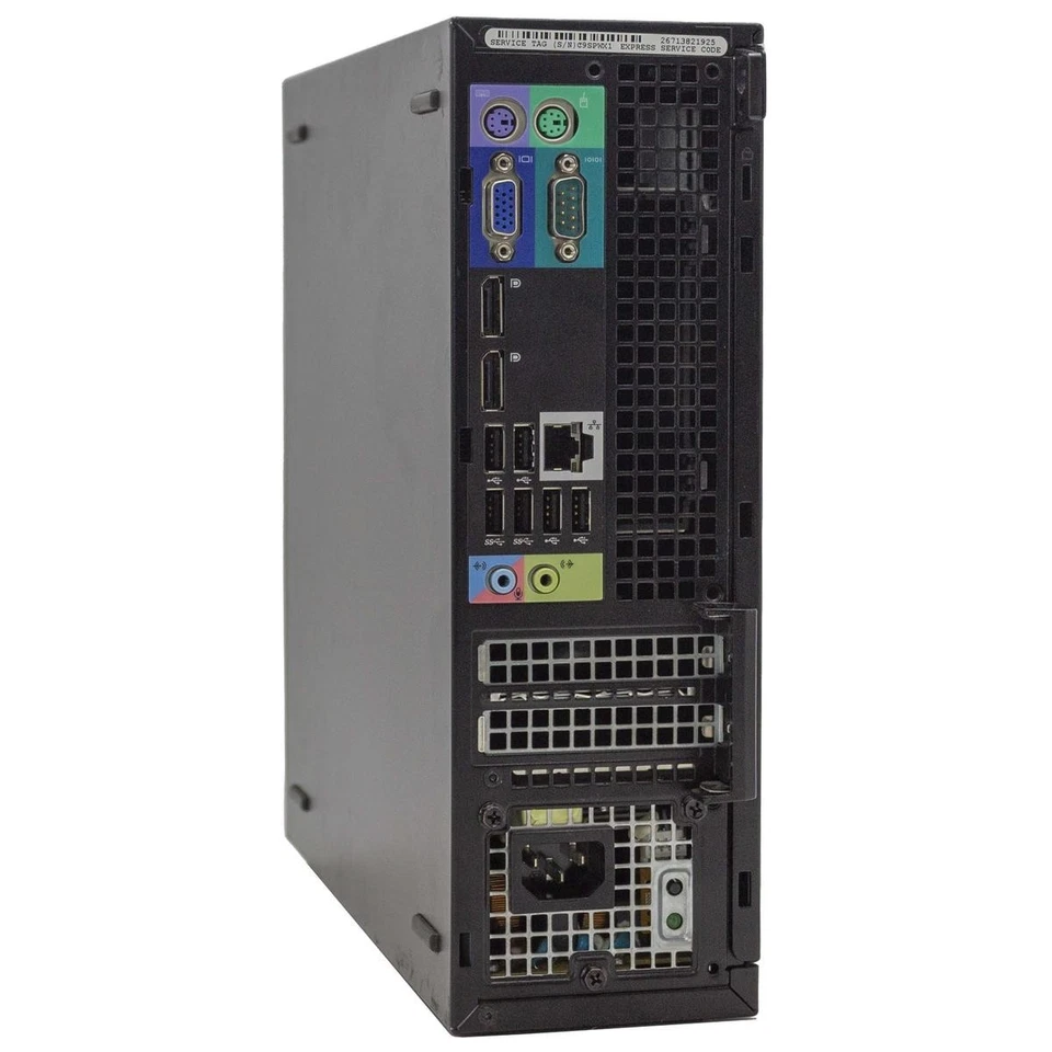 Pc Dell 7010 Sff I5 Desktop Computer Windows 10 Pro Com 4 G Generalüberholt - Bild 2 von 4