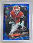 2025 Panini Prizm Black Football Blue Ice TJ Moore #162