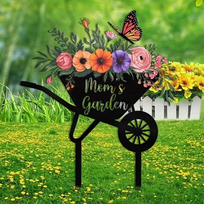 Personalized Metal Garden Sign | Yard Decor Housewarming Gift