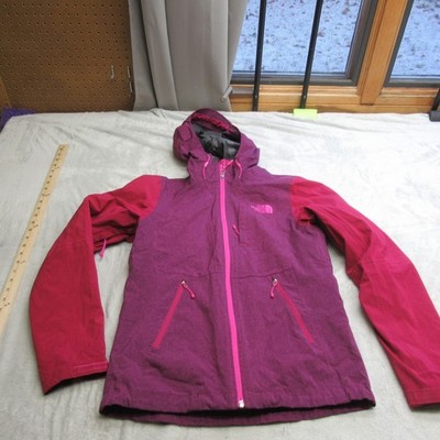 North Face Jacket Womens Small Purple Waterproof Insulated Removable Liner 3in1