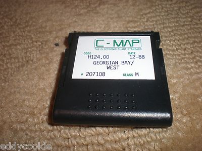 C-MAP ELECTRONIC CHART - GEORGIAN BAY WEST - CODE H124.00 - CLASS M - #207108
