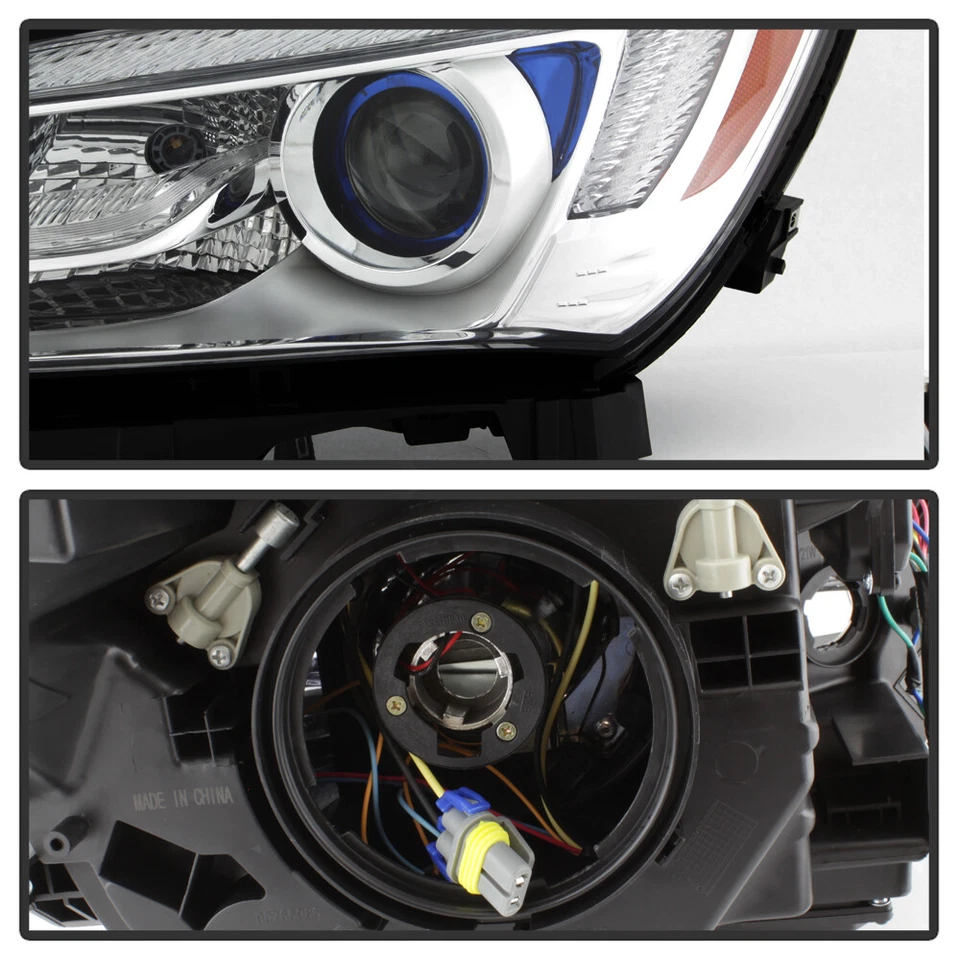 Faros proyectores de tubo LED halógeno Buick LaCrosse 2014 2015 2016 Foto 4 de 4