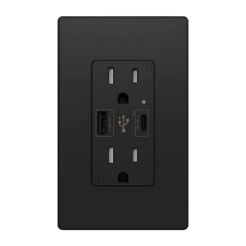 15PK 20AMP GFCI GFI Presa Di Sicurezza Presa TR Con Piastra A Parete