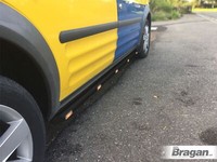 Schwarz Seiten Stangen + Bernstein Leds FüR Mercedes Vito Viano Swb Mwb 2014 +