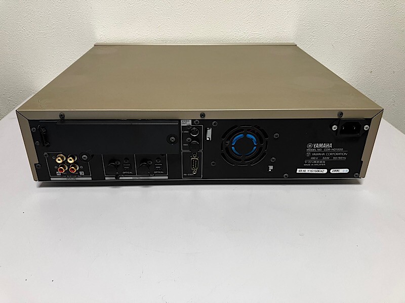 YAMAHA CDR-HD1500 HDD/CD Recorder Player Confirmed Operation YAMAHA CDR-HD1500 HDD/CD Recorder Player Confirmed Operation