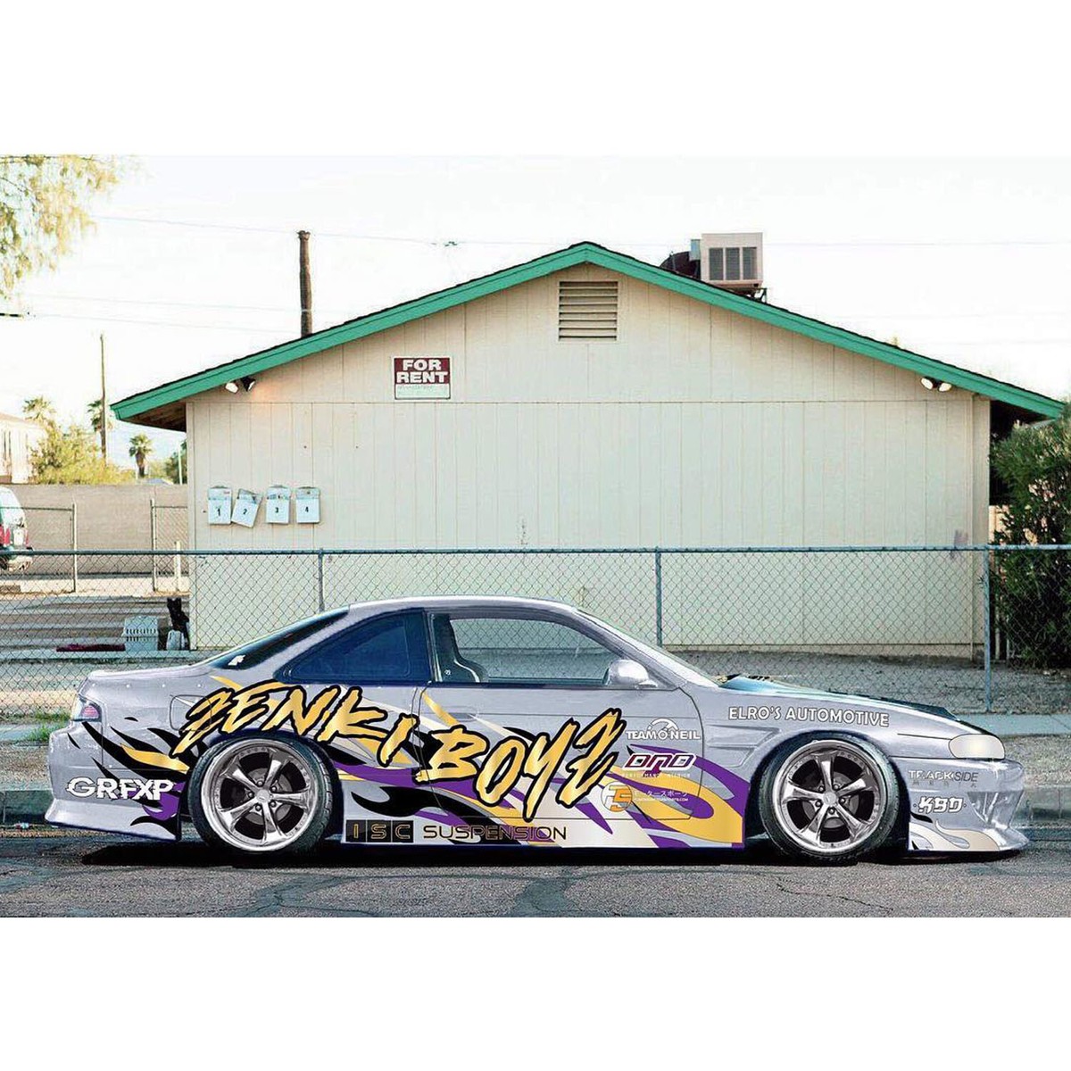 KBD Body Kits DM3 Polyurethane Full Body Kit Fits Nissan KBD Body Kits DM3 Polyurethane Full Body Kit Fits Nissan