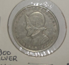 1961 Panama 1/4 Balboa World Silver Coin Vf
