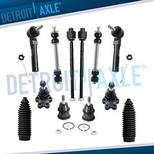 Front Upper Lower Ball Joint Tierod Sway Bar ...
