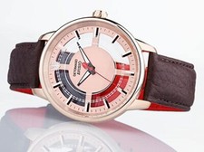 MONTRE Homme DETOMASO Avisio. Aiguilles lumineuses. Résistante à L'eau. Neuve