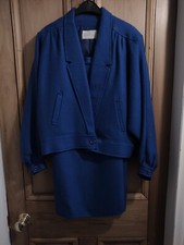 Blue Brian Tucker Dublin Suit. Jacket And Skirt
