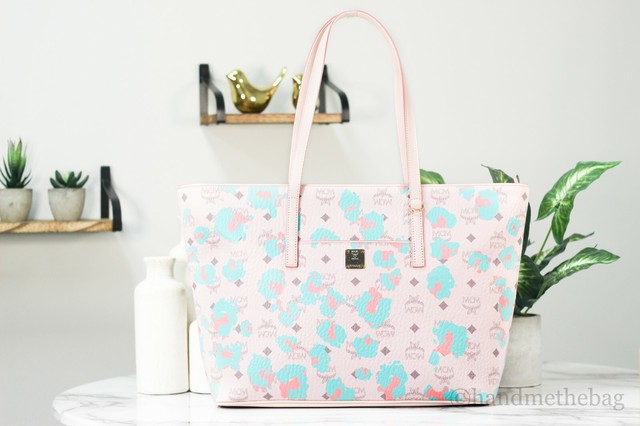 mcm anya medium shopper