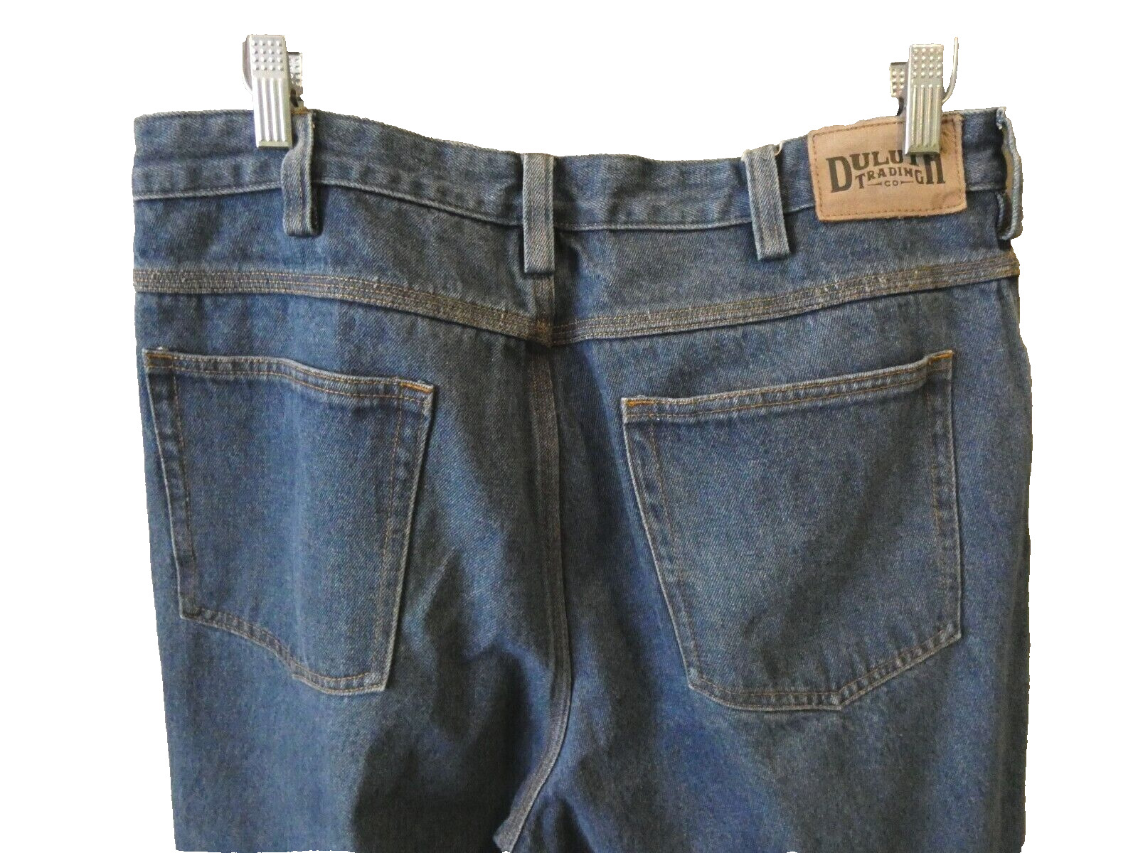 Duluth Trading Heavy Duty Denim Blue Jeans 100% C… - image 1