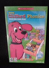 Clifford the Big Red Dog Phonics CD ROM Early Reading Scholastic Ages 4-6 NEW