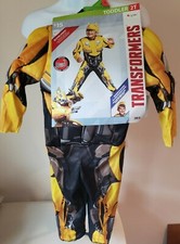 Transformer Bumblebee Child Toddler 2T Muscle Costume Halloween Dress Up