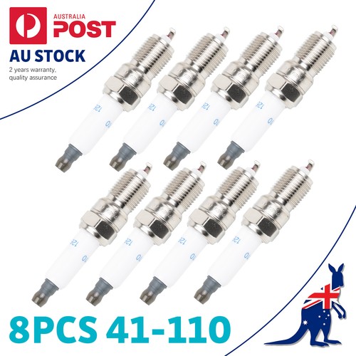 8 Pack Genuine Iridium Spark Plugs 41-110 (12621258) For Chevy/GMC 4.8L, 5.3L, 6.0L