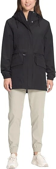 The North Face M66 Utility NF0A7URWJK3 Women Black Waterproof Rain Jacket DTF759