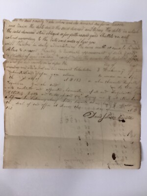 182? Historical Document Of Register Written By David Johnson  Beaver County