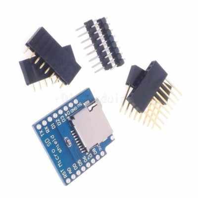 1Stks Micro SD Card Shield IoT Wireless Control for D1 Mini ESP8266 WiFi WeMos