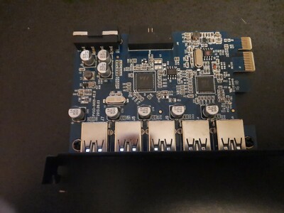 ORICO 5Port PCI-E to USB3.0 Super Speed PCI Express Card Adapter for PC