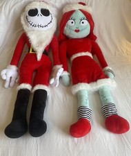 The Nightmare Before Christmas SALLY  Jack Skellington Santa 48  Jumbo Plush