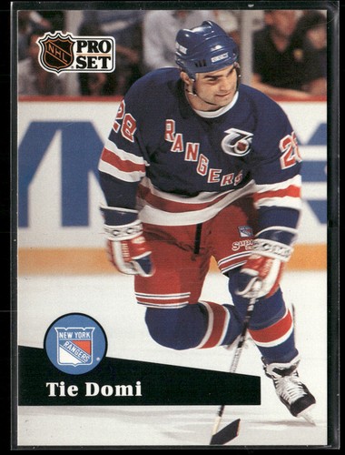 1991-92 Pro Set #440 Tie Domi