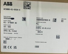 1PC New ABB ACS880-01-052A-5 30Kw Inverter AC...