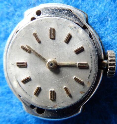 Woman's antique silver marcasite cocktail watch - Picture 10 of 14
