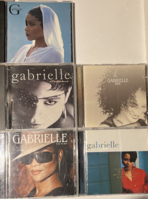Gabrielle 4 CD Lot Rise Dreams Single Self Titled Play To Win Lot Find Your Way