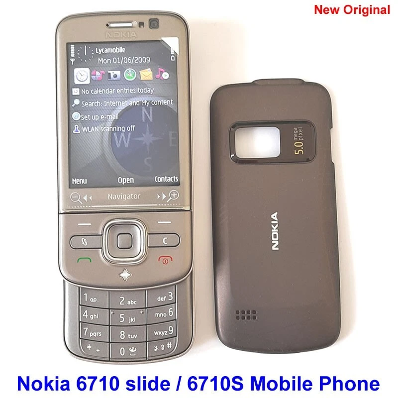 100% Genuine Original Nokia 6710 Slide 6710S GSM 5MP 3G WiFi Unlock Mobile Phone - Image 3 of 4