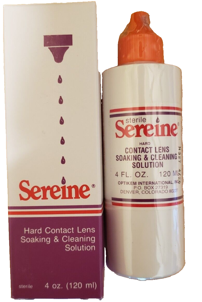 Sereine Hard Contact Lens Soaking and Cleaning Solution Sub for