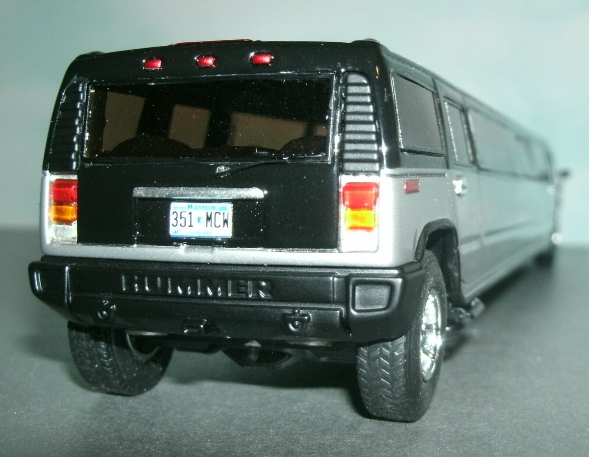 1/43 NEO　ハマーH2 ストレッチリムジン　ミニカー　ブラック　模型 ミニカー] | [ミニカー] | [ぽんた商店昭和レトロ館]