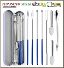2 or 8 Pcs Home & Lab Supplies Micro Tiny Spoon Spatula, Lab Scoop Filling Tray