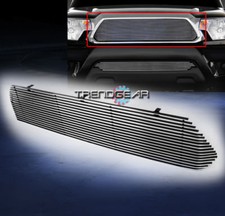FOR 2012 2013 2014 TOYOTA TACOMA FRONT MAIN UPPER BILLET GRILLE INSERT POLISHED