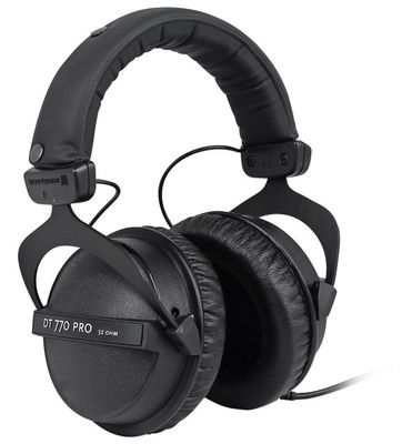 beyerdynamic DT-770-PRO-32 Wired Over-Ear Headphones - Black for 