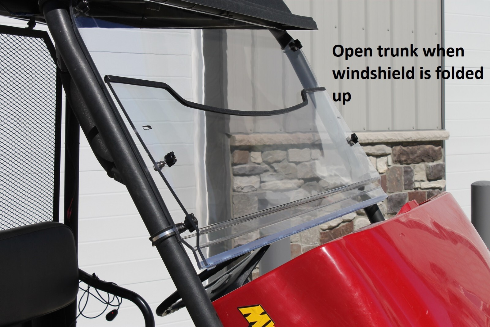 KAWASAKI MULE 3000/3010 FOLDING WINDSHIELD eBay