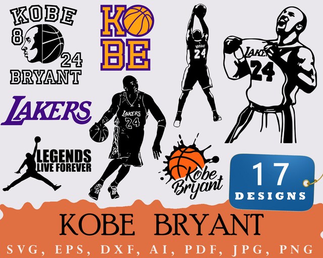 Download Kobe Bryant Svg Bundle Basketball Basketball Svg Eps Dxf Ai Pdf Jpg Png Ebay PSD Mockup Templates