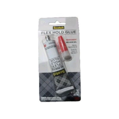 Scotch Flex Hold Glue No-Run Gel Clear 30 ml. 1/Pk Office School