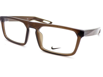 Nike Lesebrille Ironstone dunkelolivgrün Herren 55mm Lesebrille 7306 090