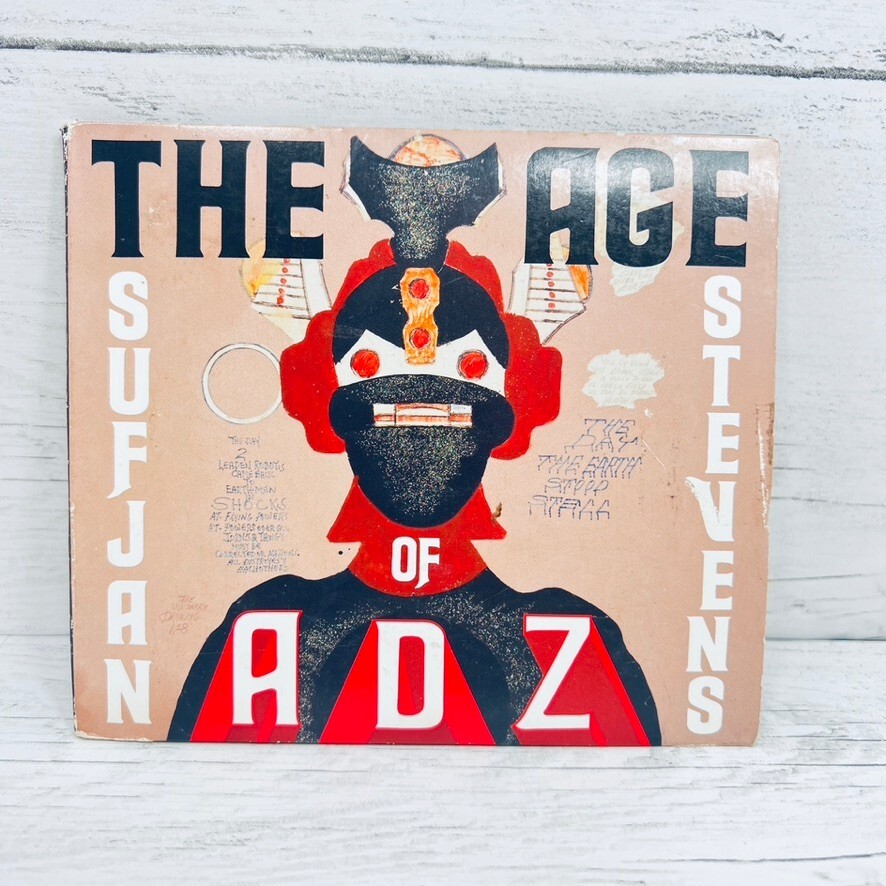 The Age of Adz 2010 CD Album Gate Fold Sufjan Stevens Attorney