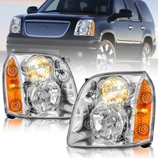 For 2007-2014 Gmc Yukon Xl 1500 2500 Denali Headlights Assembly Leftright 07-14