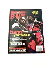 WWE RAW MAGAZINE DECEMBER 1998 WRESTLING MAGAZINE WWF UNDERTAKER AND KANE